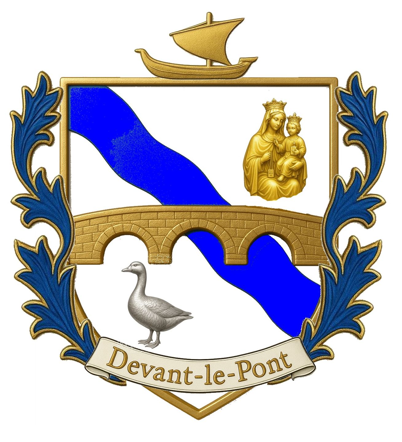 Devant-le-Pont armoiries